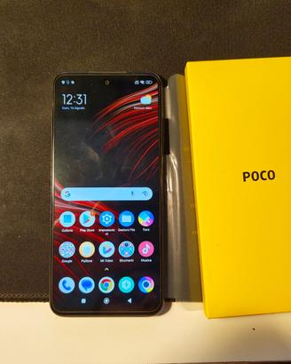 POCO M3 Pro 5G (128 GB / 6 GB) con vetri e cover