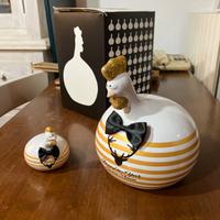 Poulet et son petit poulet bonne année - J-line