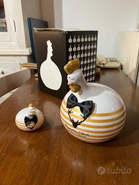 Poulet et son petit poulet bonne année - J-line