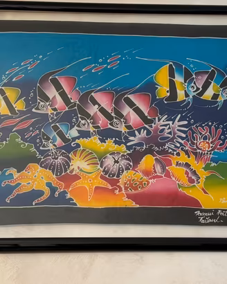 Quadro Batik Originale Thailandese