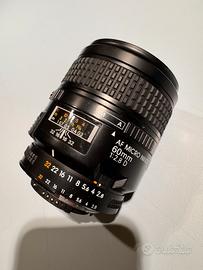 Nikon afd 60mm f 2.8 micro
