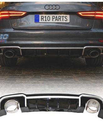 DIFFUSORE AUDI A3 SEDAN SLINE 17-20 LOOK RS3 + TER