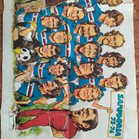 poster originale guerin sportivo sampdoria 75/76