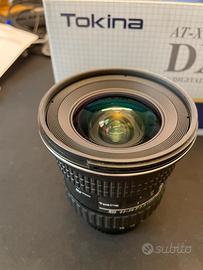 Tokina 11-16 f 2.8 DX attacco Nikon
