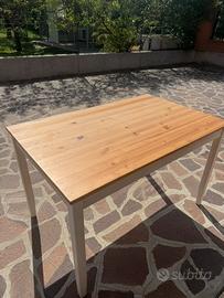 Tavolo Lerhamn Ikea 124x72