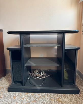 Mobile porta Tv -stereo Hi-fi con vetrine