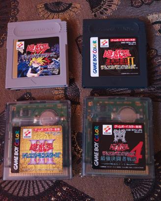 Yu-Gi-Oh Duel Monsters I,II, III, IV. Japan I. GBC