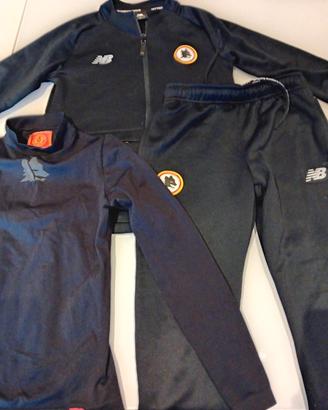 tuta AS Roma New Balance e maglia termica