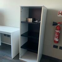 Scaffalature legno bianco