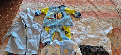 Lotto abbigliamento bambino 6-9 mesi