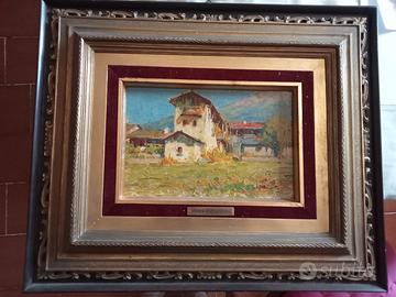 Quadro pittore Borgognoni Romeo