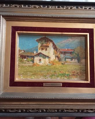 Quadro pittore Borgognoni Romeo