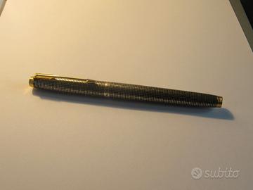 Penna Parker Sterling 925 in argento pennino d'oro
