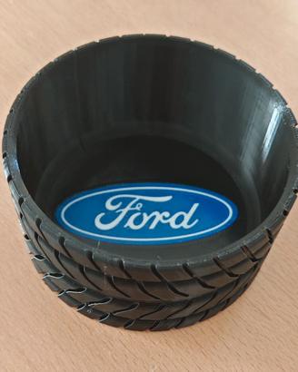 FORD - Svuotatasche Design Pneumatico con Logo