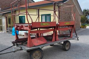 Impalcature per carro raccolta festi