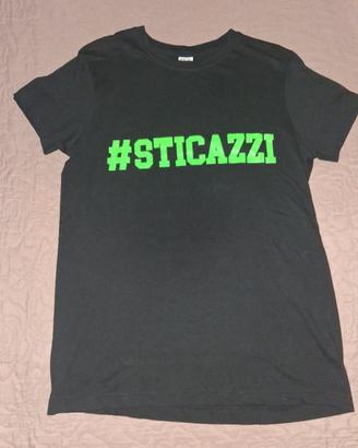 Maglietta #Sticazzi# Xs nuova