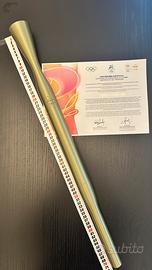 Torcia olimpica in PLA MILANO CORTINA