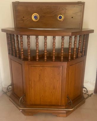 Mobile Bar Vintage in Legno