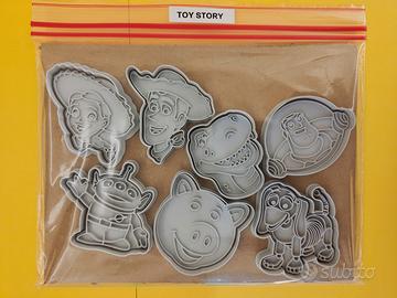 Set 7 Formine  / Tagliabiscotti  - Tema Toy Story