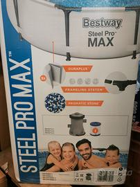 Piscina steel max pro 