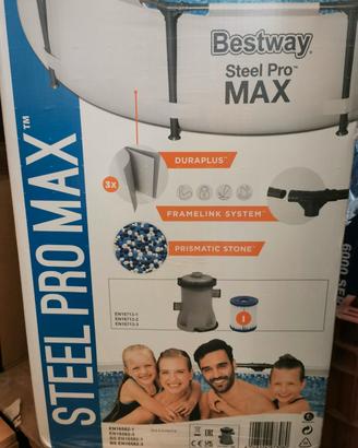 Piscina steel max pro 