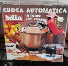 PENTOLA PER POLENTA IN RAME CON  MOTORE ELETTRICO