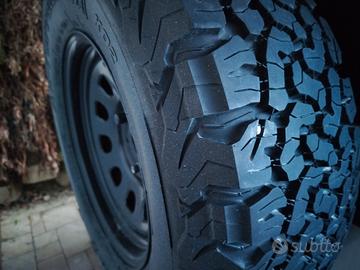 Cerchi + gomme bfgoodrich 