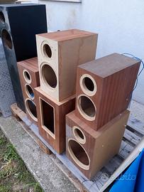 Lotto mobili singoli vuoti - box per diffusori