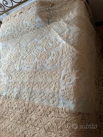 Coperta matrimoniale in filet