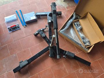 Smontagomme manuale ed equilibratore + accessori