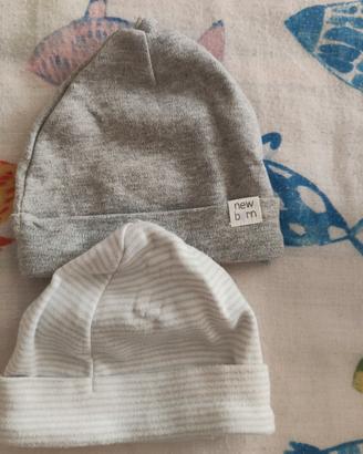 Cappellini neonato  0/1 mese 