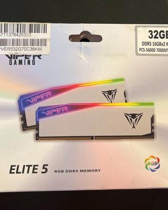 Viper Elite 5 RGB DDR5 RAM 32GB