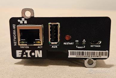 Scheda rete UPS Eaton Network-M2 – 744-A3983 rev 2