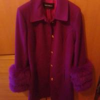 Cappotto Flavio Castellani bordeaux 
