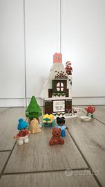 Lego duplo e contenitori
