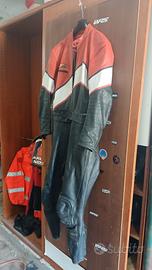 tuta in pelle 