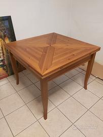 Tavolo allungabile in noce