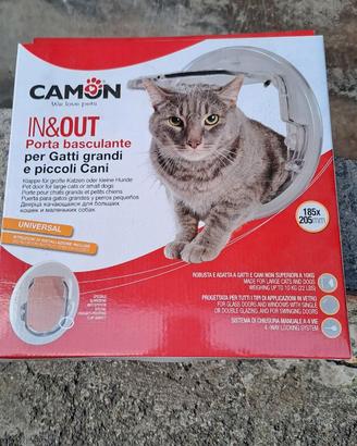 CAMON PORTA BASCULANTE PER GATTI GRANDI E PICCOLI