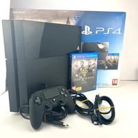 Console Sony Playstation 4 nera da 500 ps4 scatola