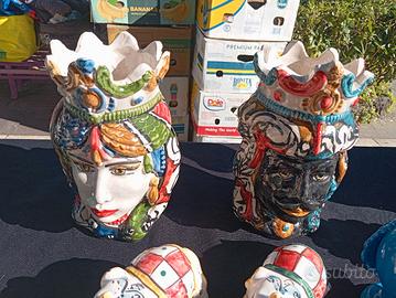 teste moro di Caltagirone 