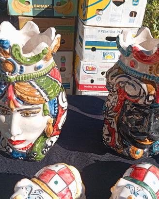teste moro di Caltagirone 