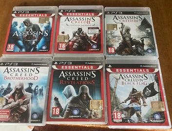 Ps3 6 titoli assassin’s creed