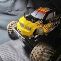 Automodello monster truck nitro bimotore, 1/8 4wd