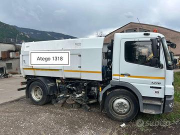 Camion Atego spazzatrice Mercedes