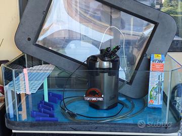 Acquario 180lt  + Filtro + Riscaldatore