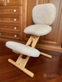 Sedia ergonomica con schienale Cinius - come nuova