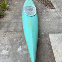 Canoa in vetroresina monoposto