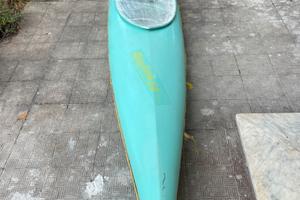 Canoa in vetroresina monoposto