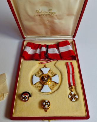 Set Cavaliere dell'Ordine della Corona d'Italia 
