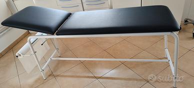 Lettino Medico con porta rotolo di carta 